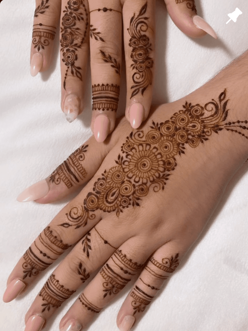 Henna design